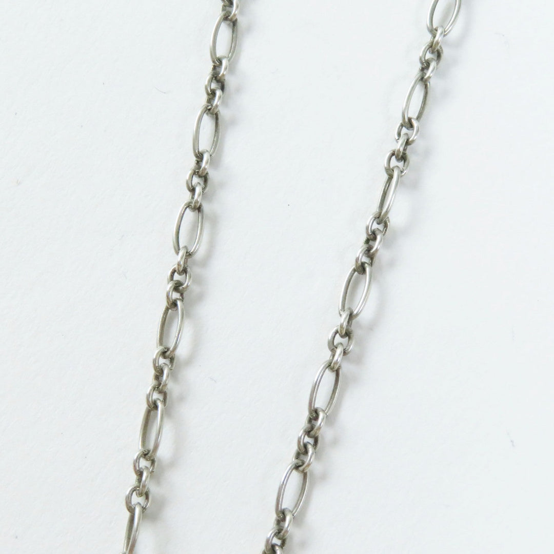 Georg Jensen Necklace Main: SV925, Stone: Amber Silver orange Year Necklace 2001 Women Used Authentic