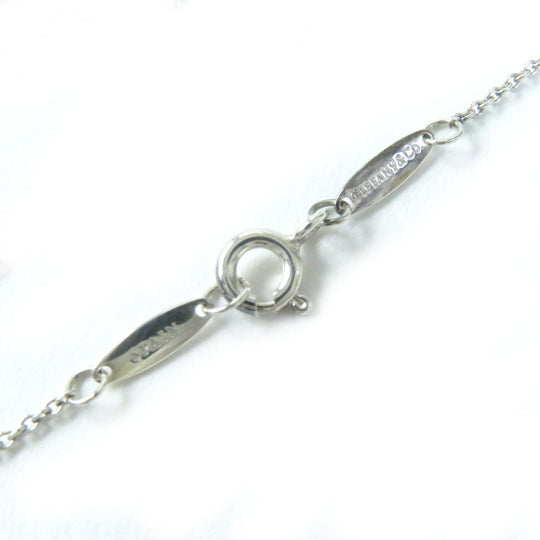 TIFFANY&Co. Necklace Main: SV925, Stone: Pink sapphire Silver pink By the yard Women Used Authentic