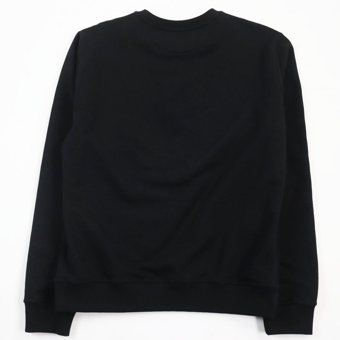 FENDI sweat FY0178 Main: 100% cotton, Part: 97% cotton, Part: 3% polyurethane, Part: 48% acrylic, 39% wool, 13% silk black mens M Used Authentic