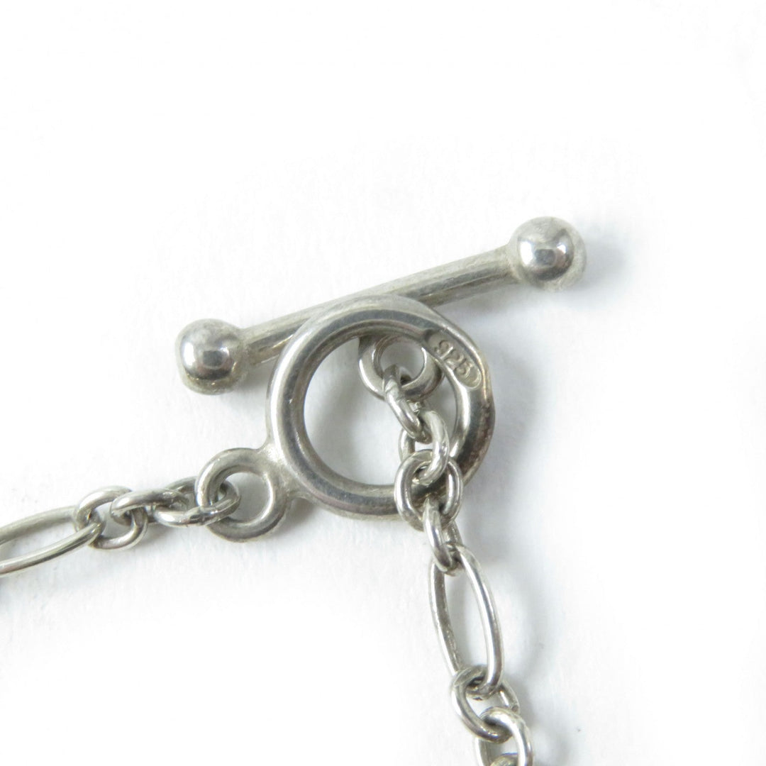 Georg Jensen Necklace Main: SV925, Part: Lapis lazuli Silver purple ear pendant 1992 Women Used Authentic