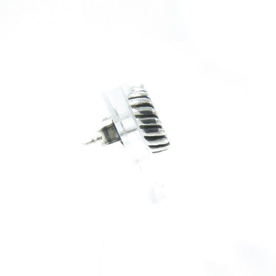 GUCCI Pierce 627755 Main�FAG925 Silver Twist Torsion GG Marmont Double G Pierce Women(Unisex) Used Authentic