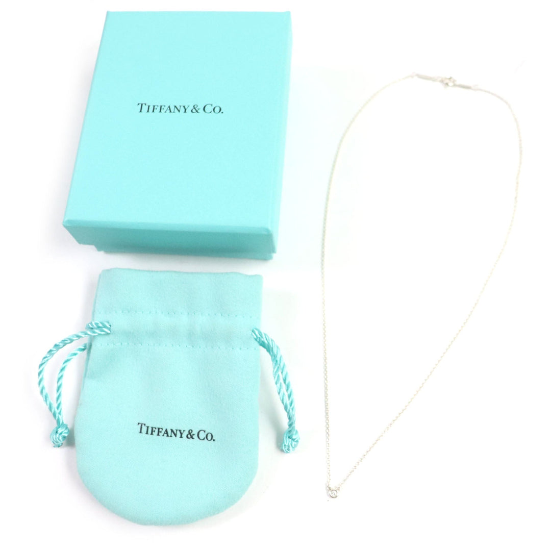 TIFFANY&Co. Necklace Main: AG925, Part: Diamond Silver By the yard Women Used Authentic