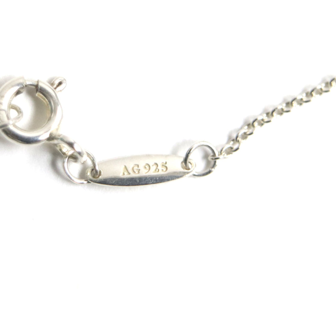 TIFFANY&Co. Necklace Main: AG925, Part: Diamond Silver By the yard Women Used Authentic