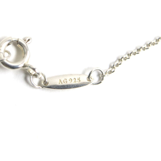 TIFFANY&Co. Necklace Main: AG925, Part: Diamond Silver By the yard Women Used Authentic