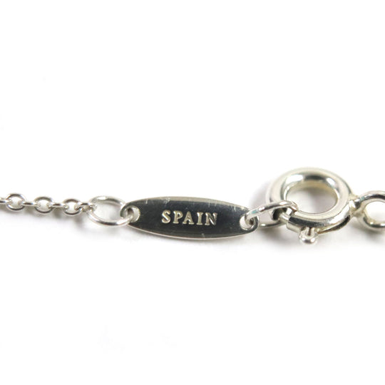 TIFFANY&Co. Necklace Main: AG925, Part: Diamond Silver By the yard Women Used Authentic
