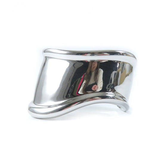 TIFFANY&Co. Bangle Main�FSV925 Silver El Saperetti Smallbone Cuff Women Used Authentic