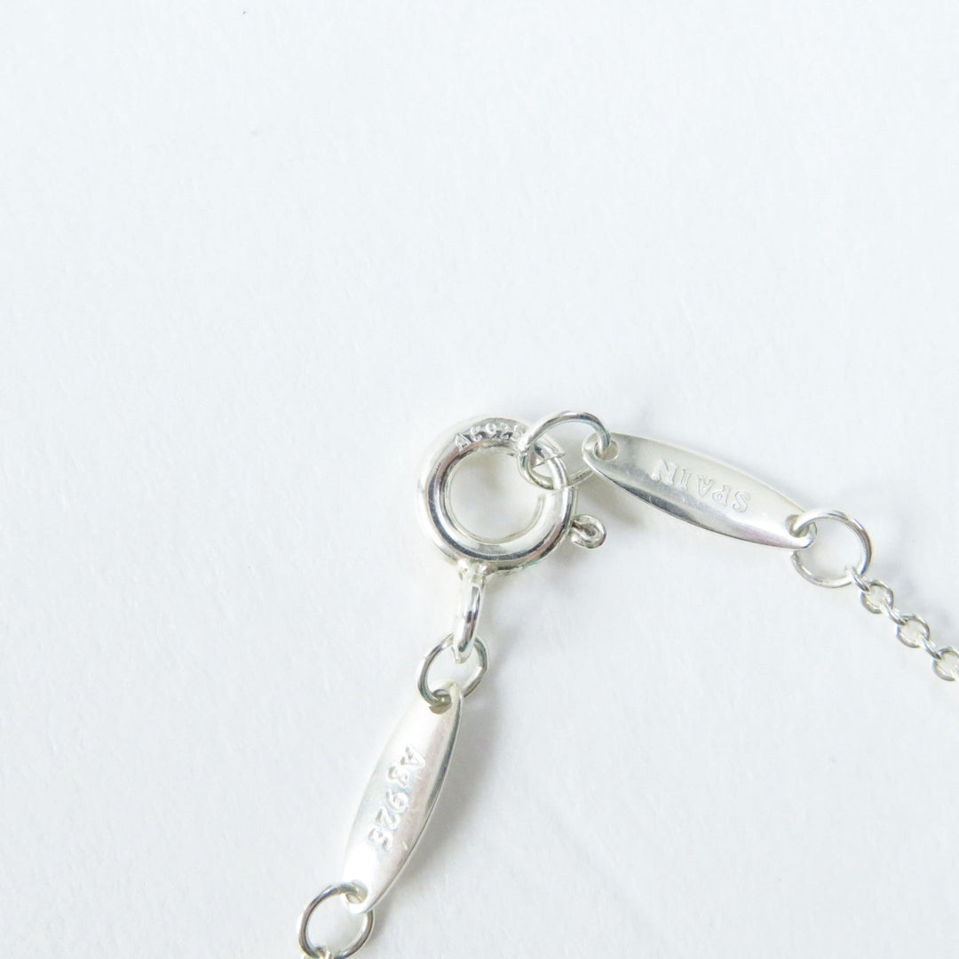 TIFFANY&Co. Necklace Main: AG925, Part: Diamond Silver By the yard Women Used Authentic