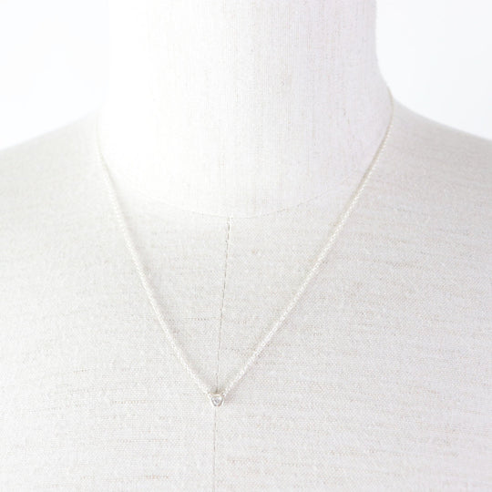 TIFFANY&Co. Necklace Main: AG925, Part: Diamond Silver By the yard Women Used Authentic