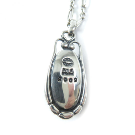 Georg Jensen Necklace 2009 Main: SV925, Stone: Lapis lazuli Silver blue Women Used Authentic