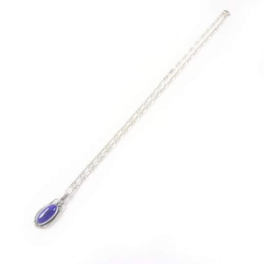 Georg Jensen Necklace 2009 Main: SV925, Stone: Lapis lazuli Silver blue Women Used Authentic