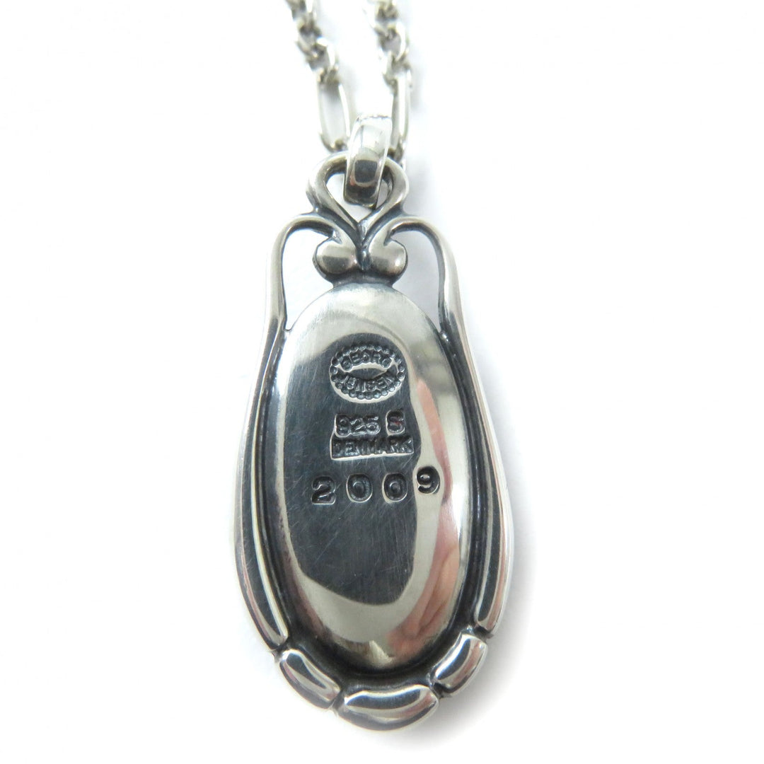 Georg Jensen Necklace 2009 Main: SV925, Stone: Lapis lazuli Silver blue Women Used Authentic