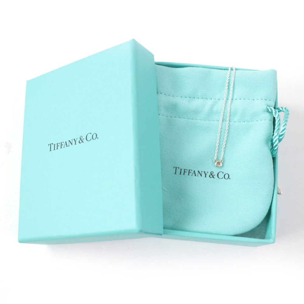 TIFFANY&Co. Necklace Main: AG925, Part: Diamond Silver El Saperetti By the yard Women Used Authentic