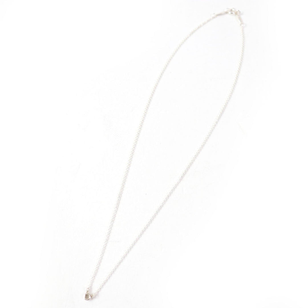 TIFFANY&Co. Necklace Main: AG925, Part: Diamond Silver El Saperetti By the yard Women Used Authentic