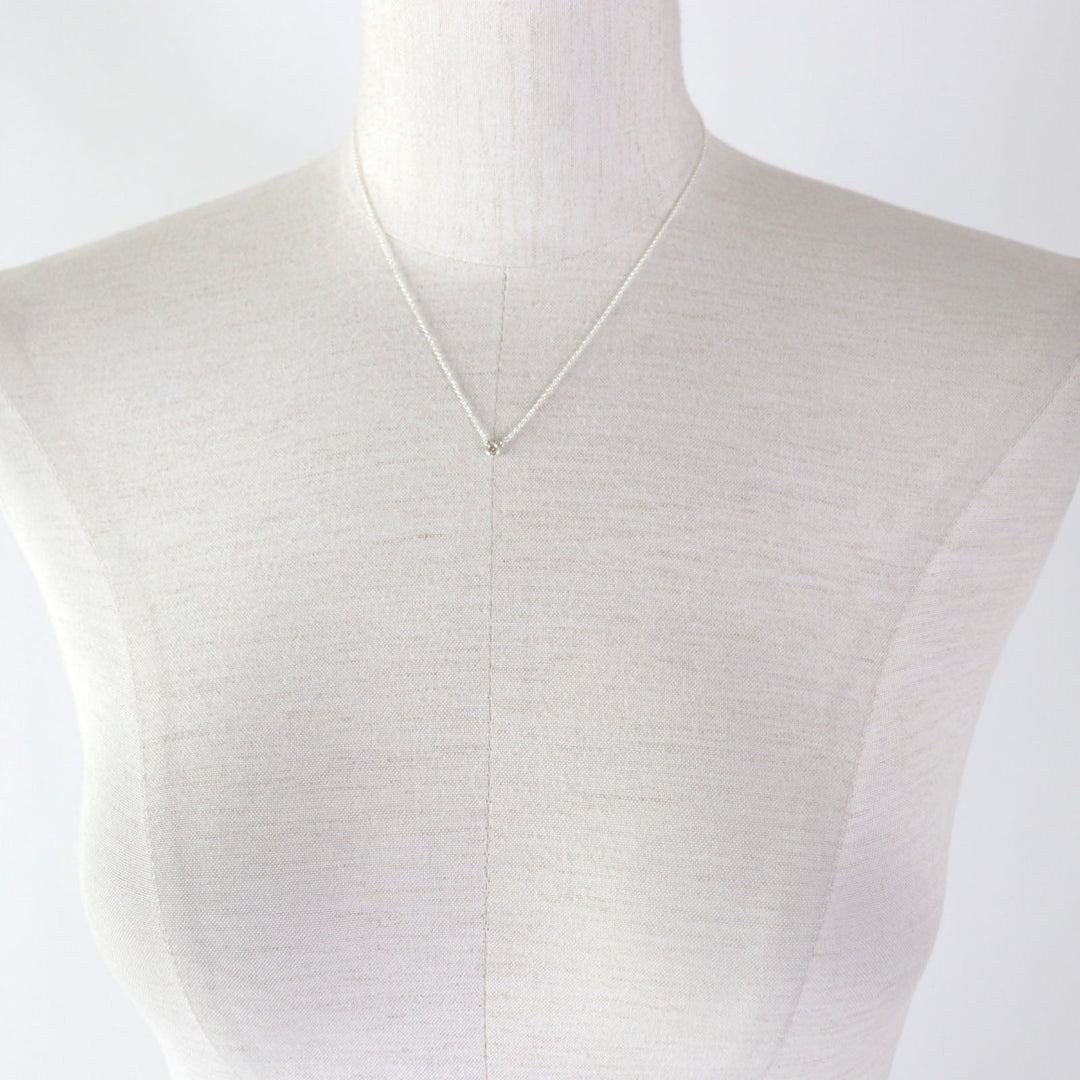 TIFFANY&Co. Necklace Main: AG925, Part: Diamond Silver El Saperetti By the yard Women Used Authentic
