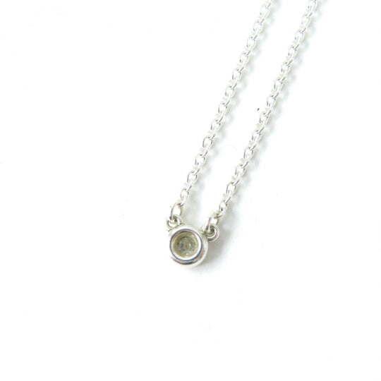 TIFFANY&Co. Necklace Main: AG925, Part: Diamond Silver El Saperetti By the yard Women Used Authentic