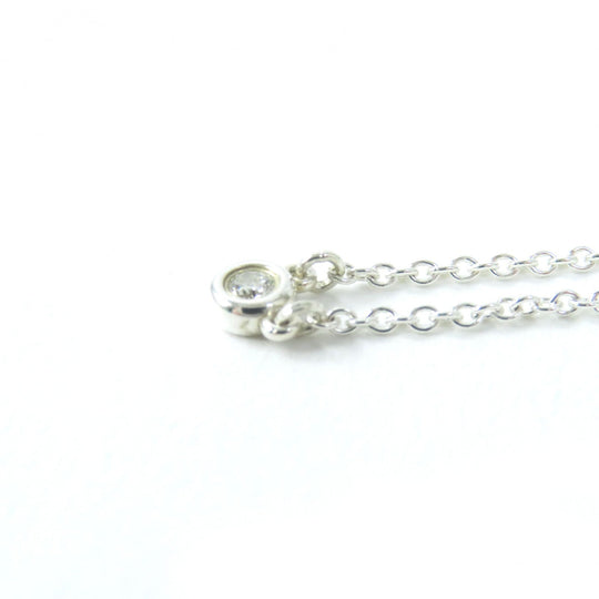 TIFFANY&Co. Necklace Main: AG925, Part: Diamond Silver El Saperetti By the yard Women Used Authentic