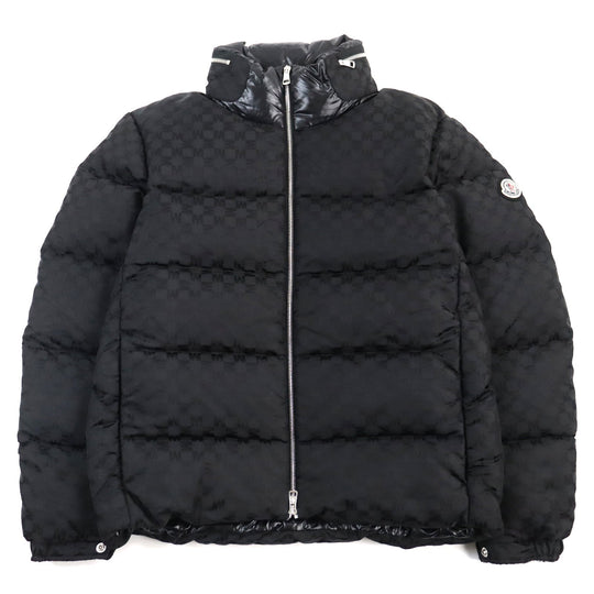 MONCLER Down jacket H20911A00206 596C0 Outer: 100% nylon, Lining: 100% nylon, Filling: 90% down, Filling: 10% feather, Part: 100% nylon black NIJIMA GIUBBOTTO mens 2 Used Authentic