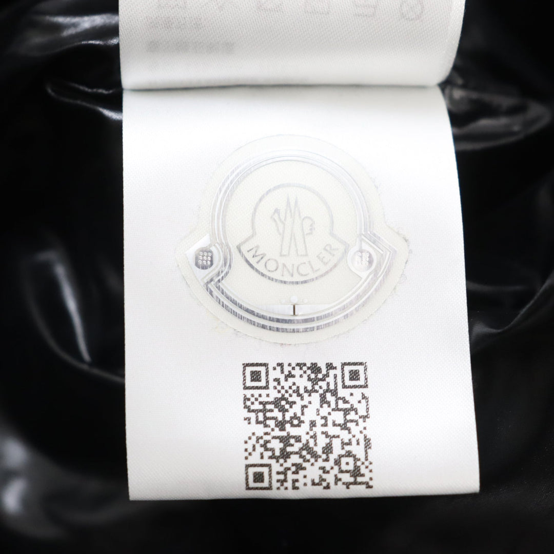 MONCLER Down jacket H20911A00206 596C0 Outer: 100% nylon, Lining: 100% nylon, Filling: 90% down, Filling: 10% feather, Part: 100% nylon black NIJIMA GIUBBOTTO mens 2 Used Authentic