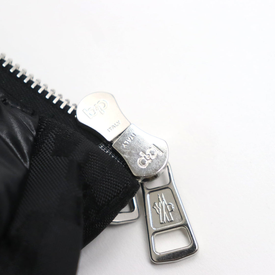 MONCLER Down jacket H20911A00206 596C0 Outer: 100% nylon, Lining: 100% nylon, Filling: 90% down, Filling: 10% feather, Part: 100% nylon black NIJIMA GIUBBOTTO mens 2 Used Authentic