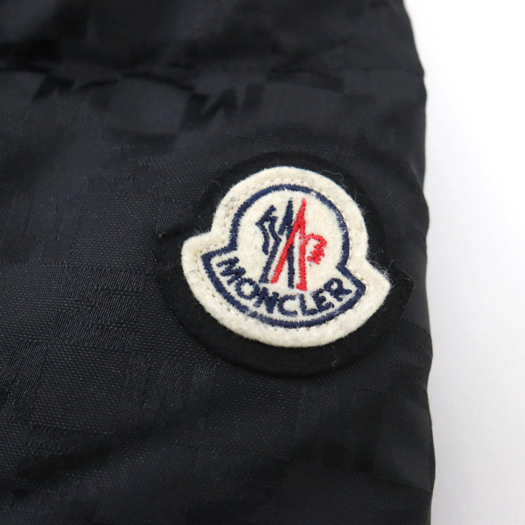 MONCLER Down jacket H20911A00206 596C0 Outer: 100% nylon, Lining: 100% nylon, Filling: 90% down, Filling: 10% feather, Part: 100% nylon black NIJIMA GIUBBOTTO mens 2 Used Authentic