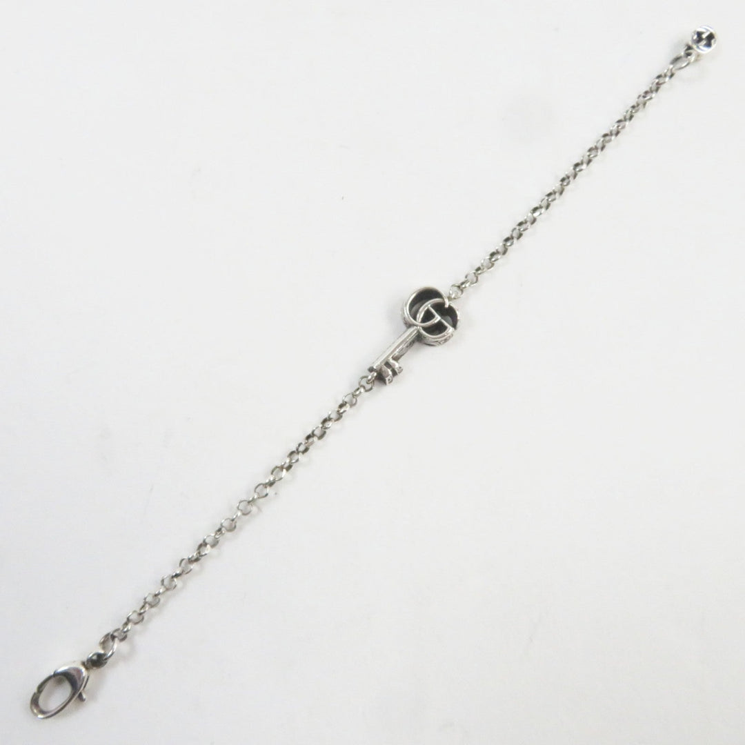 GUCCI bracelet 632207 Main�FAG925 Silver mens Used Authentic