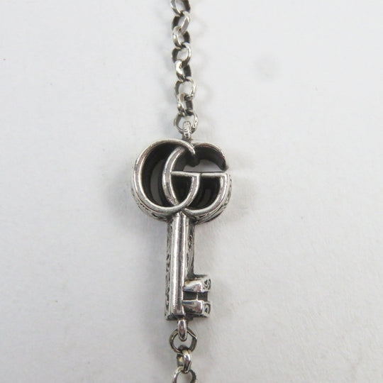 GUCCI bracelet 632207 Main�FAG925 Silver mens Used Authentic