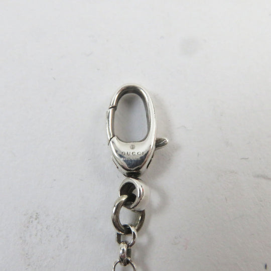 GUCCI bracelet 632207 Main�FAG925 Silver mens Used Authentic