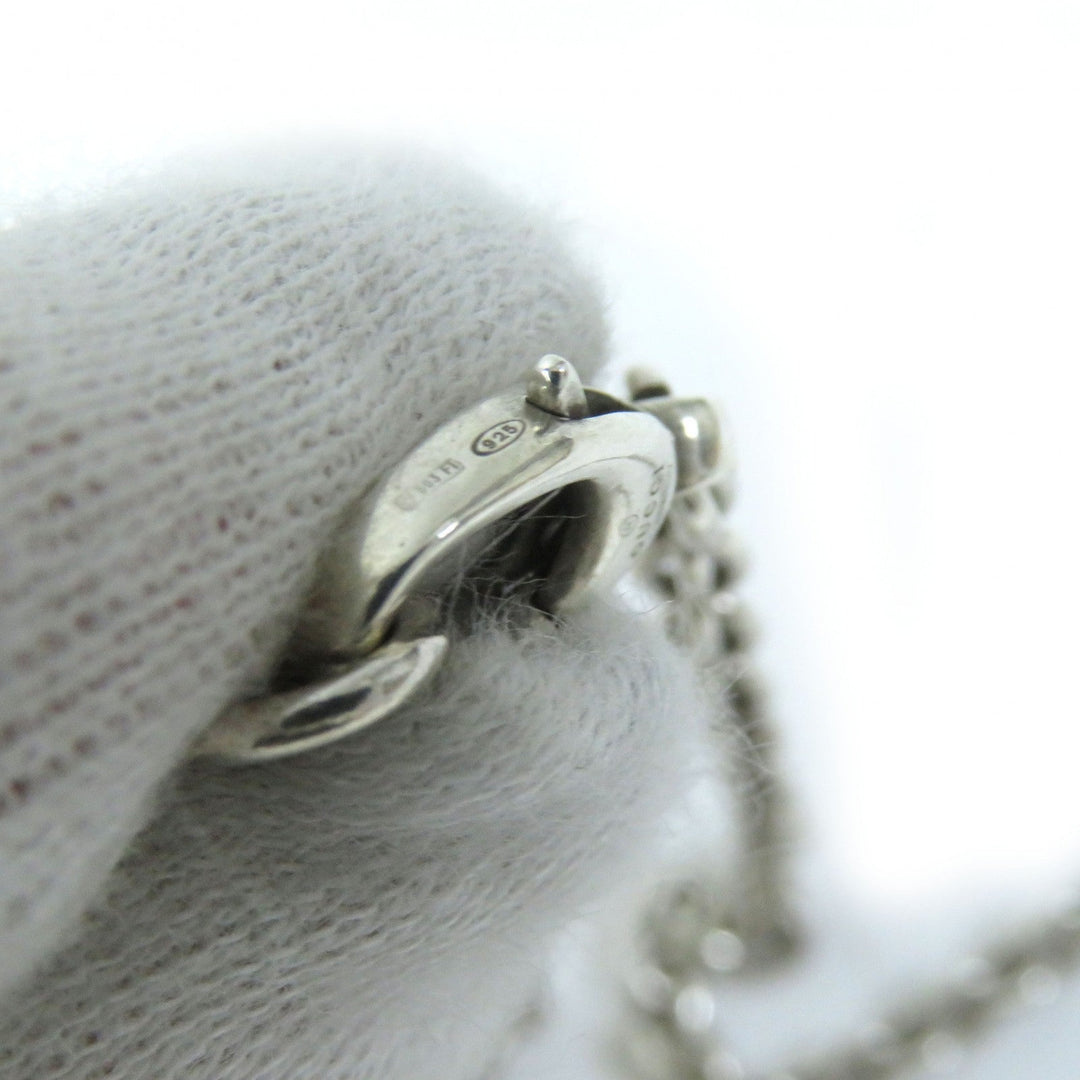 GUCCI Necklace 293710 Main�FSV925 Silver Women Used Authentic