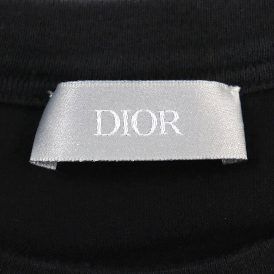 Dior HOMME Short sleeve T-shirt 043J615A0589 Main: 100% cotton black ATELIER Atelier mens XS Used Authentic