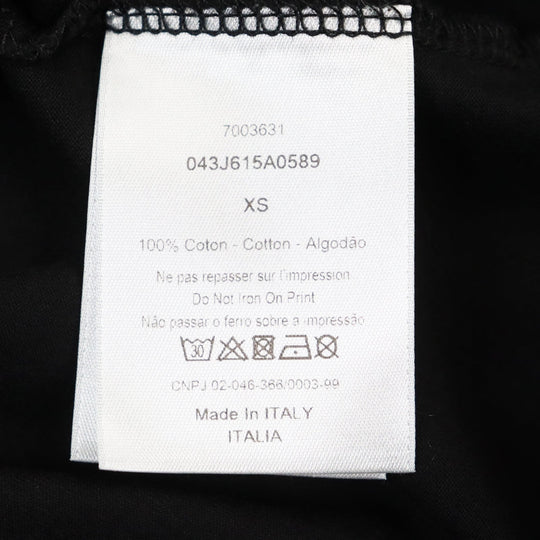Dior HOMME Short sleeve T-shirt 043J615A0589 Main: 100% cotton black ATELIER Atelier mens XS Used Authentic