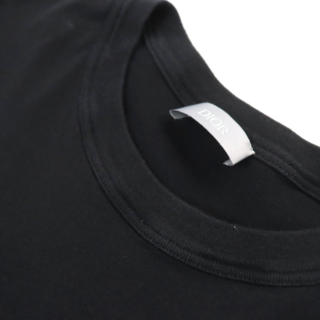 Dior HOMME Short sleeve T-shirt 043J615A0589 Main: 100% cotton black ATELIER Atelier mens XS Used Authentic