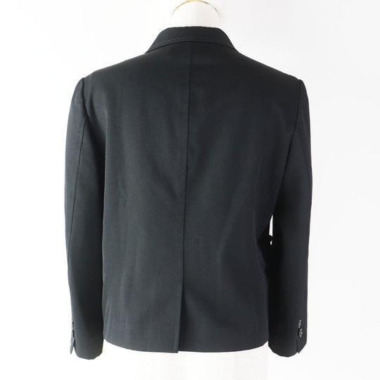 tricot COMME des GARCONS Jacket TF-J005 Outer: 100% wool, Lining: 100% cupra, Part: 100% polyester black Women M Used Authentic