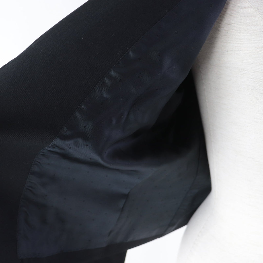 tricot COMME des GARCONS Jacket TF-J005 Outer: 100% wool, Lining: 100% cupra, Part: 100% polyester black Women M Used Authentic