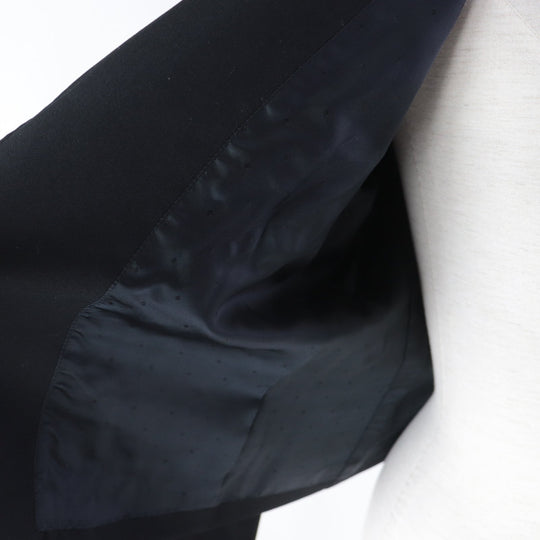 tricot COMME des GARCONS Jacket TF-J005 Outer: 100% wool, Lining: 100% cupra, Part: 100% polyester black Women M Used Authentic