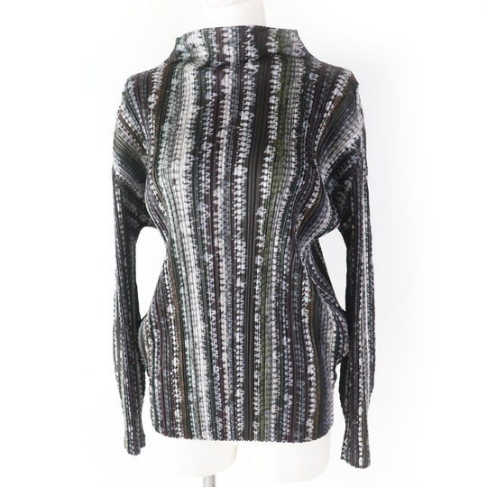 PLEATS PLEASE Cut PP43-JK783 Main: 100% polyester Multi Women 4 Used Authentic
