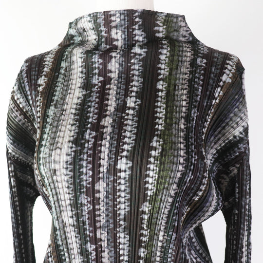 PLEATS PLEASE Cut PP43-JK783 Main: 100% polyester Multi Women 4 Used Authentic