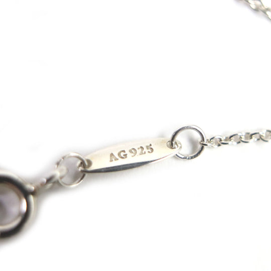 TIFFANY&Co. Necklace Main: AG925, Part: Diamond Silver By the yard Women Used Authentic