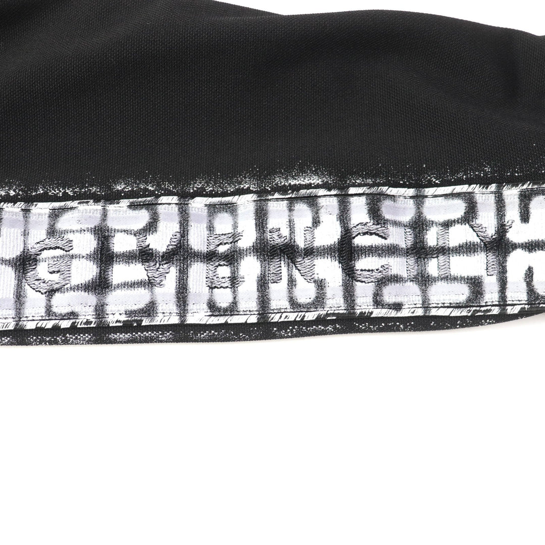 GIVENCHY Hoodie BWJ02J30RY Outer: 50% nylon, Outer: 48% rayon, Outer: 2% polyurethane, Lining: 95% nylon, Lining: 5% polyurethane, Part: 65% polyester, 21% nylon, 14% rubber Black White 4G Women M Used Authentic