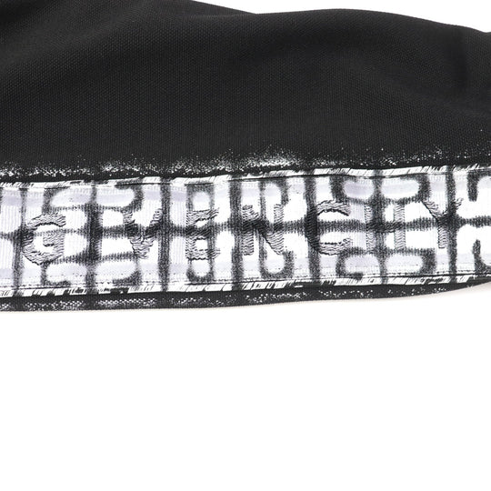 GIVENCHY Hoodie BWJ02J30RY Outer: 50% nylon, Outer: 48% rayon, Outer: 2% polyurethane, Lining: 95% nylon, Lining: 5% polyurethane, Part: 65% polyester, 21% nylon, 14% rubber Black White 4G Women M Used Authentic
