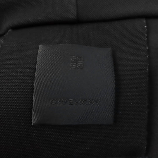 GIVENCHY Hoodie BWJ02J30RY Outer: 50% nylon, Outer: 48% rayon, Outer: 2% polyurethane, Lining: 95% nylon, Lining: 5% polyurethane, Part: 65% polyester, 21% nylon, 14% rubber Black White 4G Women M Used Authentic