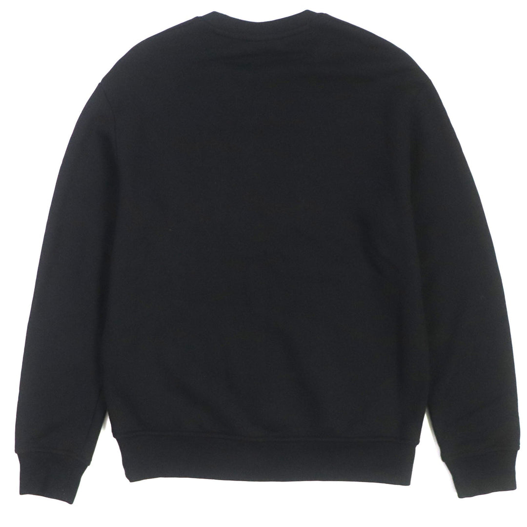 EMPORIO ARMANI sweat Outer: 68% Modal, Outer: 32% Cotton, Lining: 98% Modal, Lining: 2% Elastane black mens S Used Authentic