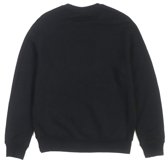 EMPORIO ARMANI sweat Outer: 68% Modal, Outer: 32% Cotton, Lining: 98% Modal, Lining: 2% Elastane black mens S Used Authentic