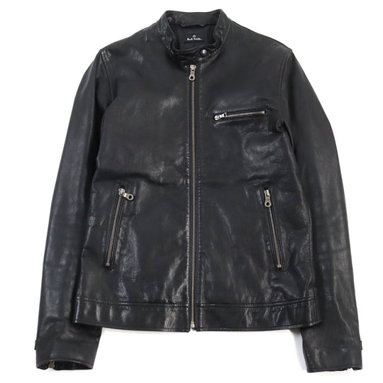 PS Paul Smith Riders jacket PP-MN-69525 Outer: Lamb leather, Lining: Polyester black mens M Used Authentic