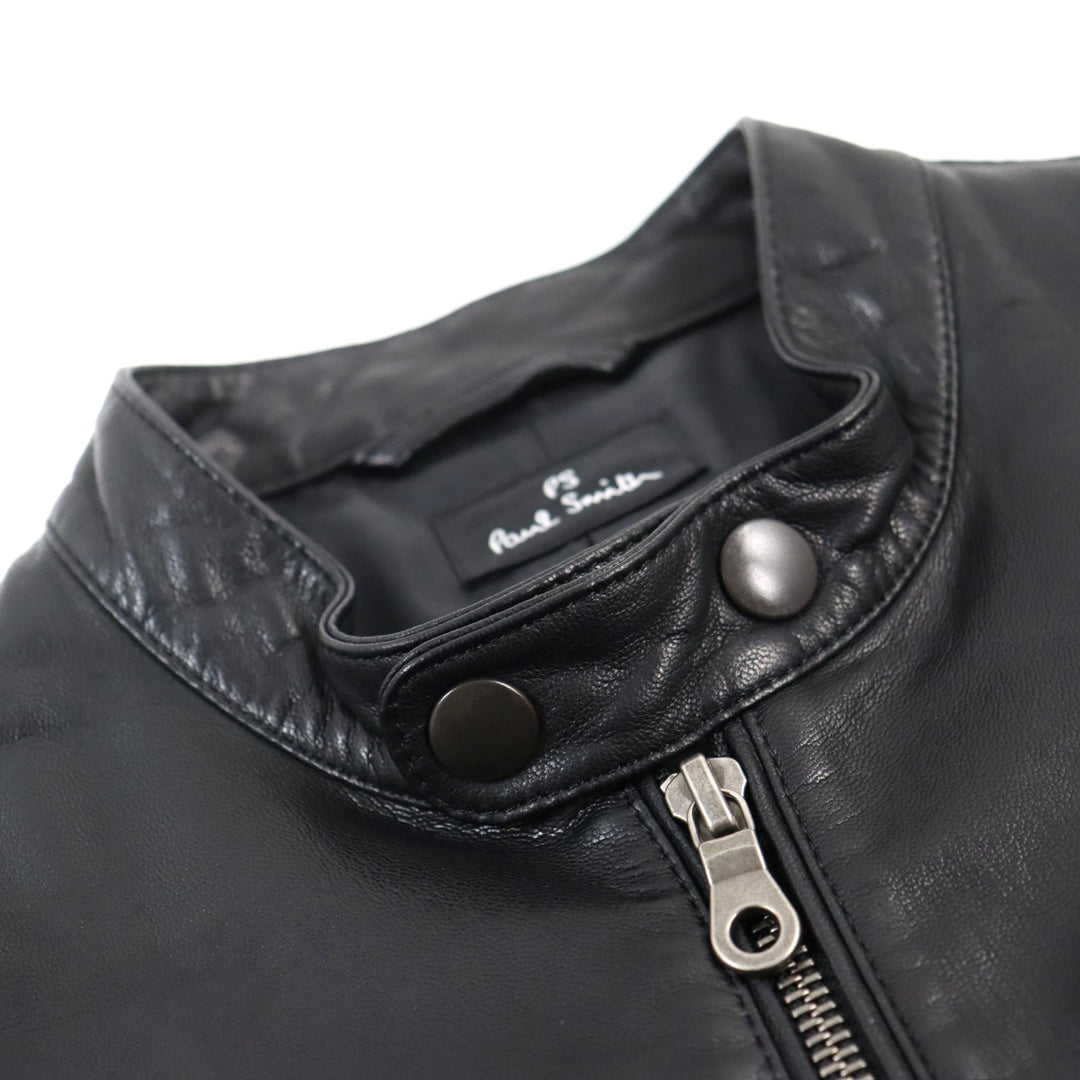 PS Paul Smith Riders jacket PP-MN-69525 Outer: Lamb leather, Lining: Polyester black mens M Used Authentic