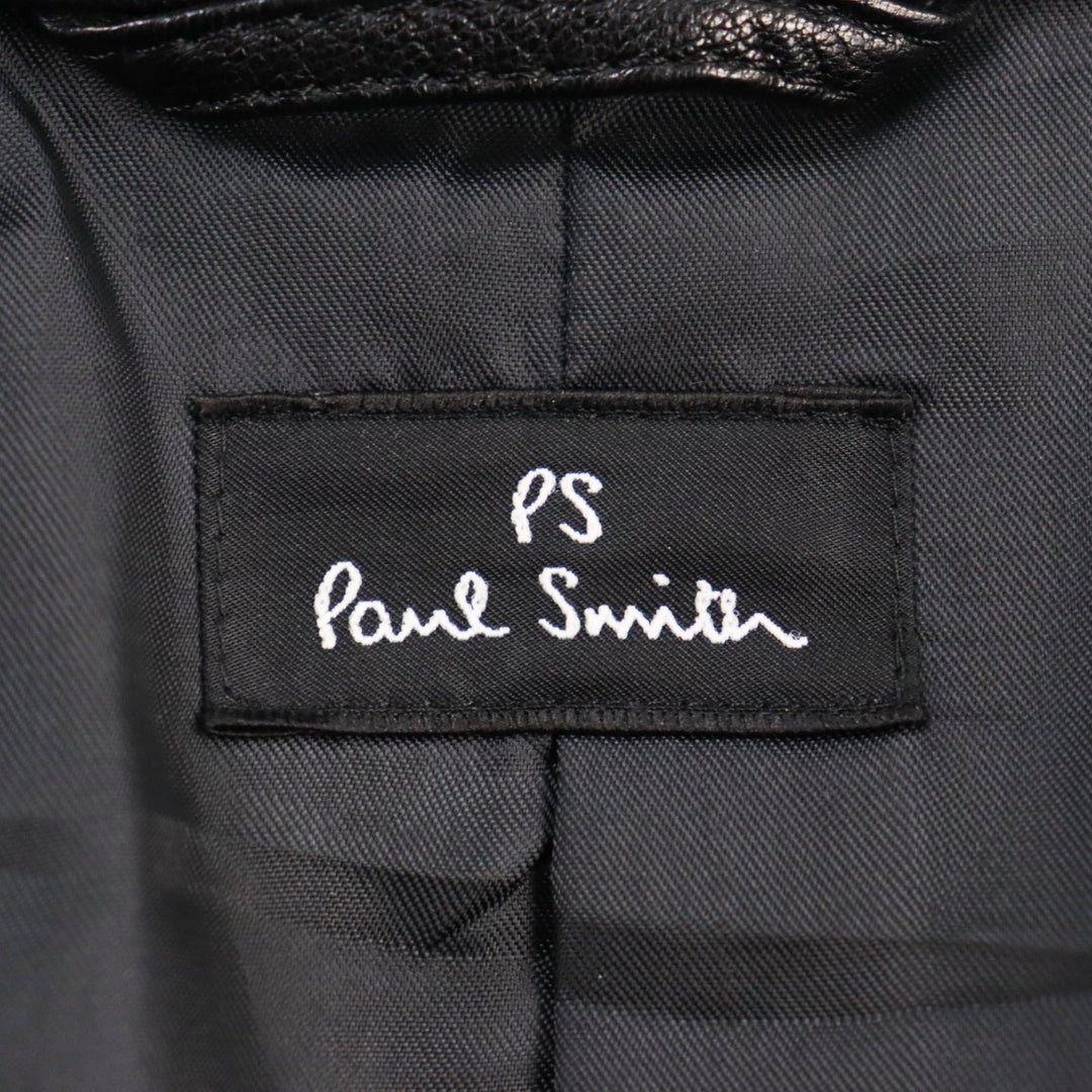 PS Paul Smith Riders jacket PP-MN-69525 Outer: Lamb leather, Lining: Polyester black mens M Used Authentic