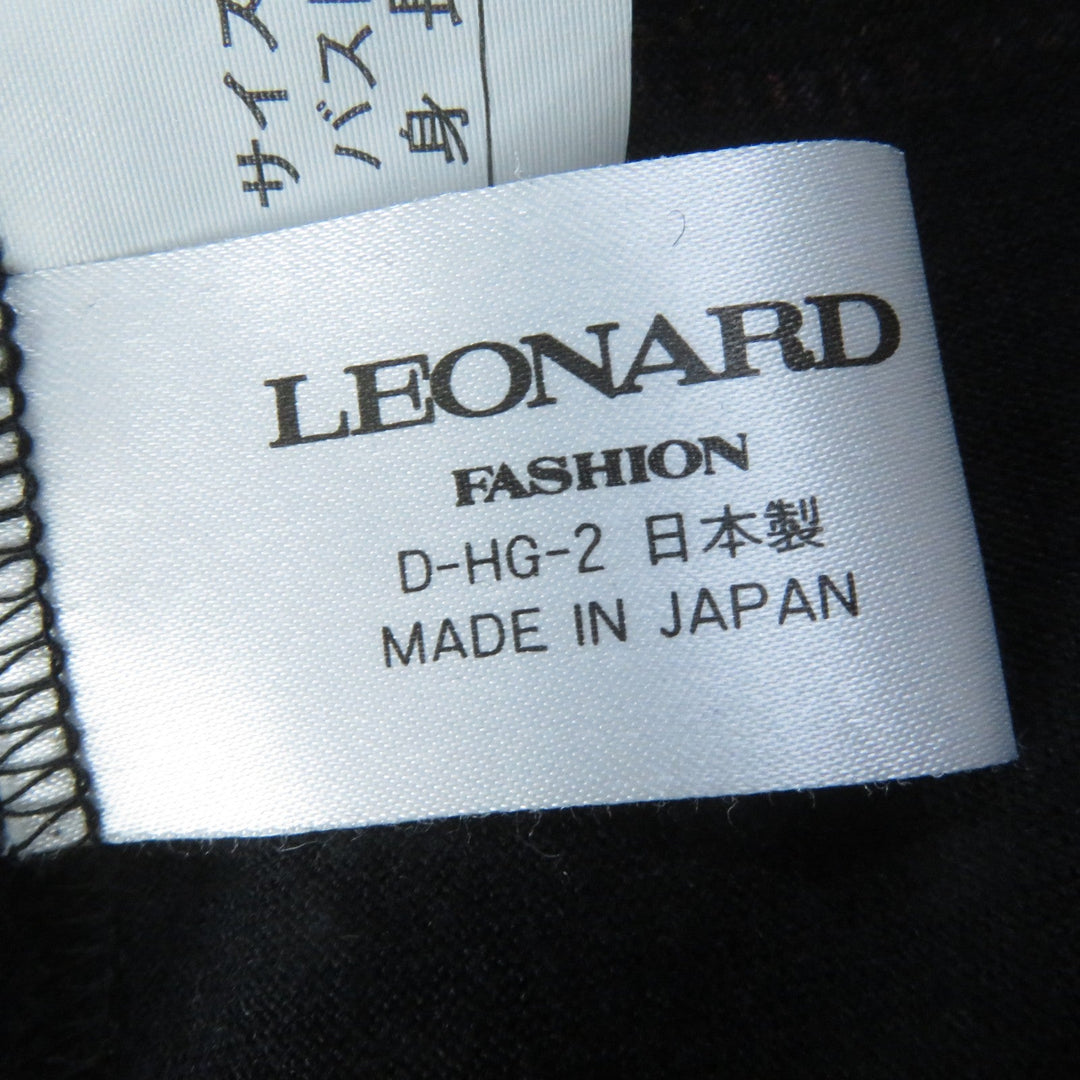 LEONARD FASHION setup Main: 60% wool, Main: 40% silk, Lining: 100% cupra multicolor Women (Top) M, (Waist) 63 Used Authentic