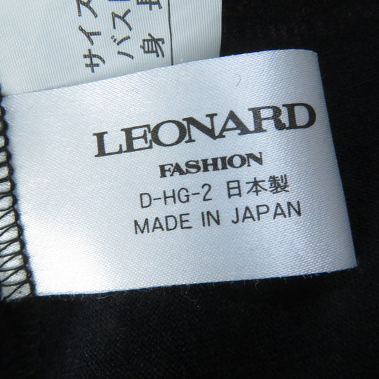 LEONARD FASHION setup Main: 60% wool, Main: 40% silk, Lining: 100% cupra multicolor Women (Top) M, (Waist) 63 Used Authentic