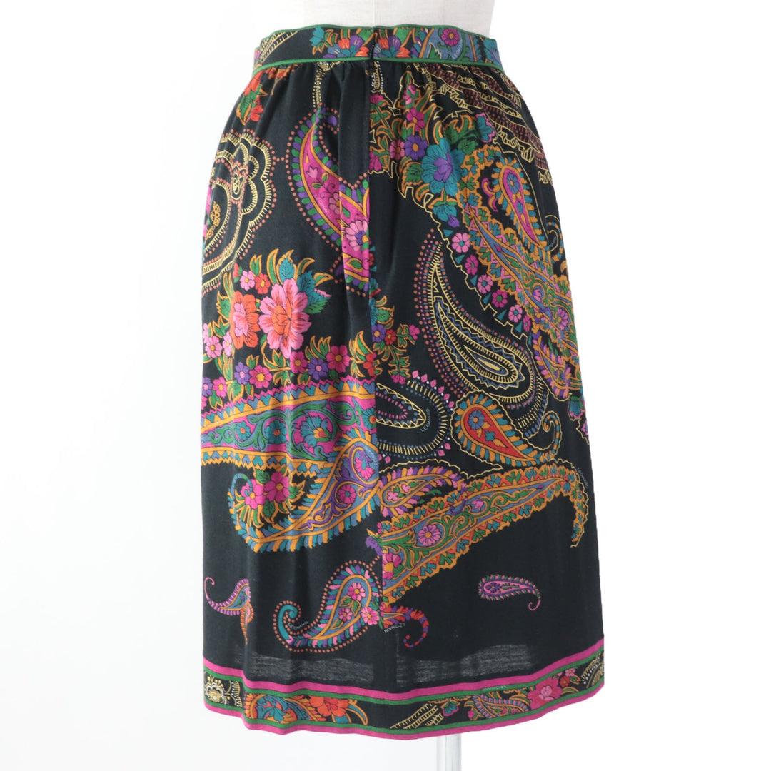 LEONARD FASHION setup Main: 60% wool, Main: 40% silk, Lining: 100% cupra multicolor Women (Top) M, (Waist) 63 Used Authentic