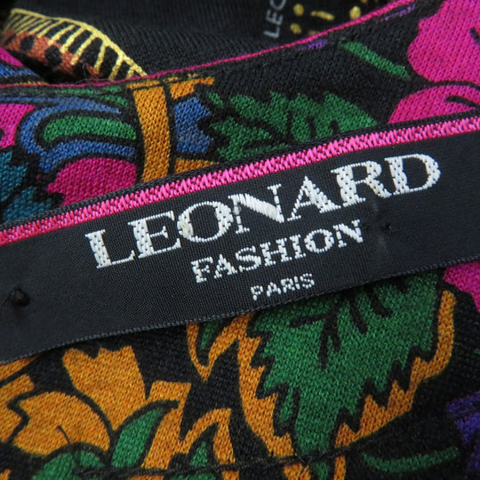 LEONARD FASHION setup Main: 60% wool, Main: 40% silk, Lining: 100% cupra multicolor Women (Top) M, (Waist) 63 Used Authentic