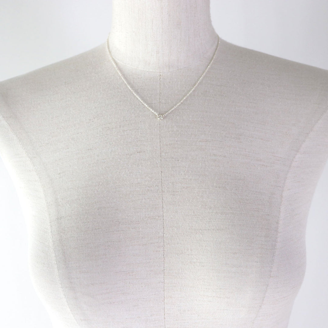 TIFFANY&Co. Necklace Main: AG925, Part: Diamond Silver By the yard El Saperetti Women Used Authentic